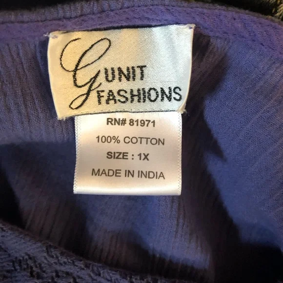 All the rage for the summer get you hands on this Vintage Purple gauze … - Picture 3 of 12